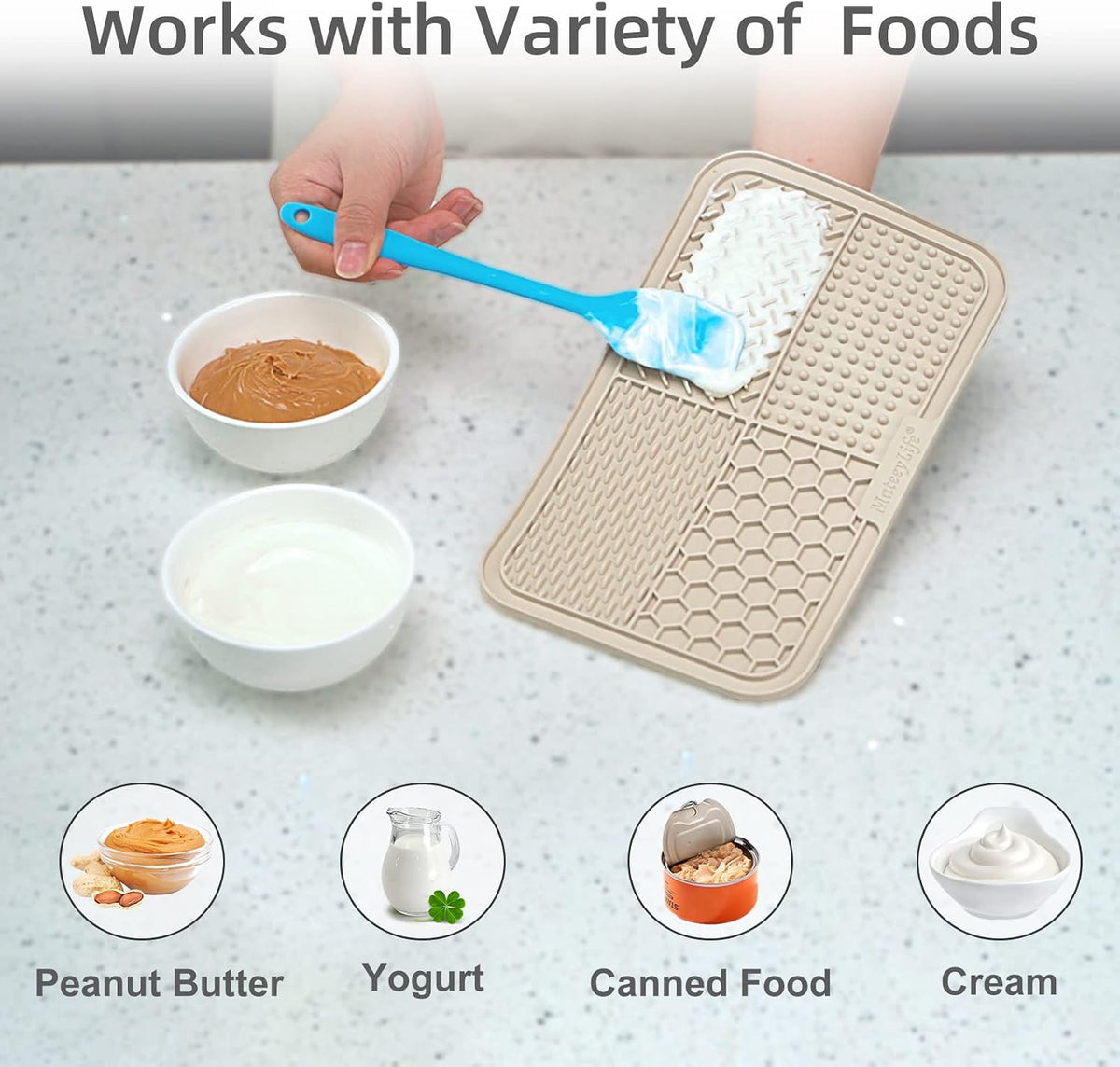 Petopolis Lick & Chill™ 2-Pack Slow Feeder Mats