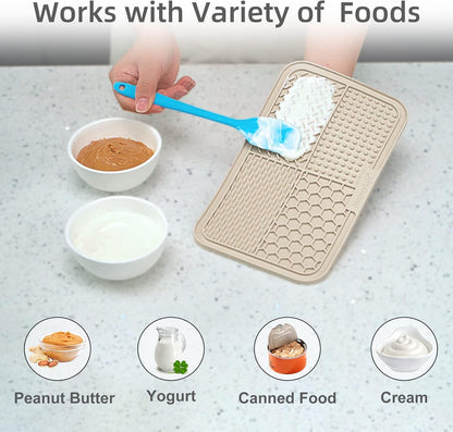 Petopolis Lick & Chill™ 2-Pack Slow Feeder Mats