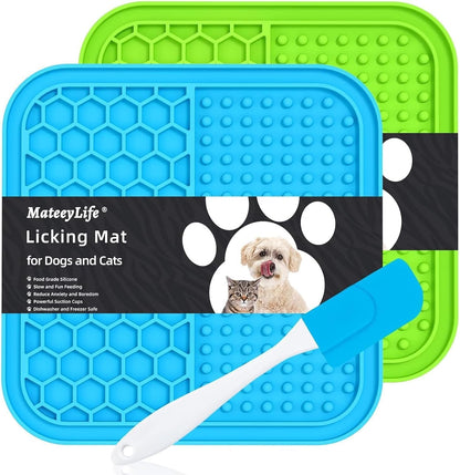 Petopolis Lick & Chill™ 2-Pack Slow Feeder Mats