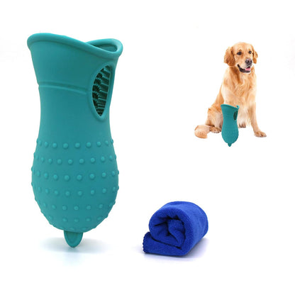Paw-some Portable Muddy Paw Spa for Your Sloppy Pup!