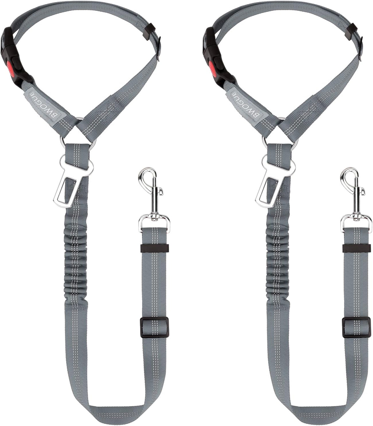 Petopolis RoadSafe™ 2-Pack Bungee Dog Seat Belts
