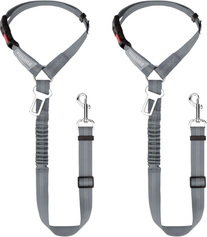 Petopolis RoadSafe™ 2-Pack Bungee Dog Seat Belts