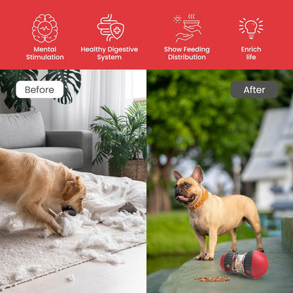 Petopolis BrainBoost™ Interactive Dog Treat Puzzle