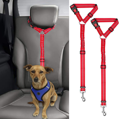 Petopolis RoadSafe™ 2-Pack Bungee Dog Seat Belts