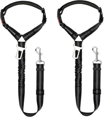 Petopolis RoadSafe™ 2-Pack Bungee Dog Seat Belts