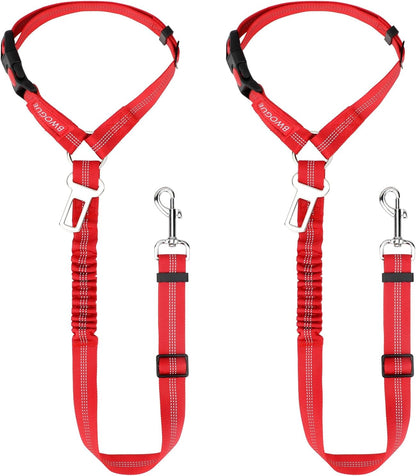 Petopolis RoadSafe™ 2-Pack Bungee Dog Seat Belts