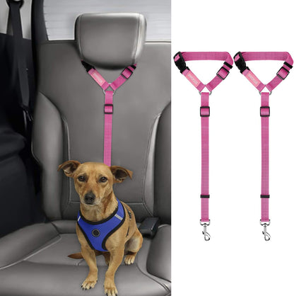 Petopolis RoadSafe™ 2-Pack Bungee Dog Seat Belts