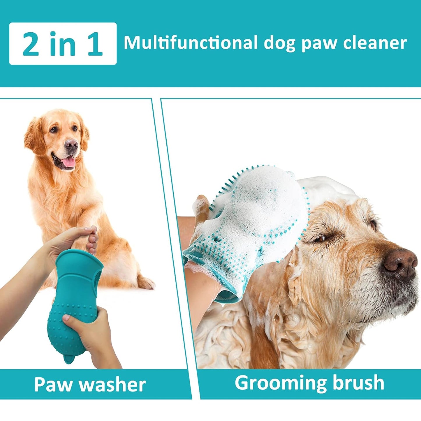 Paw-some Portable Muddy Paw Spa for Your Sloppy Pup!