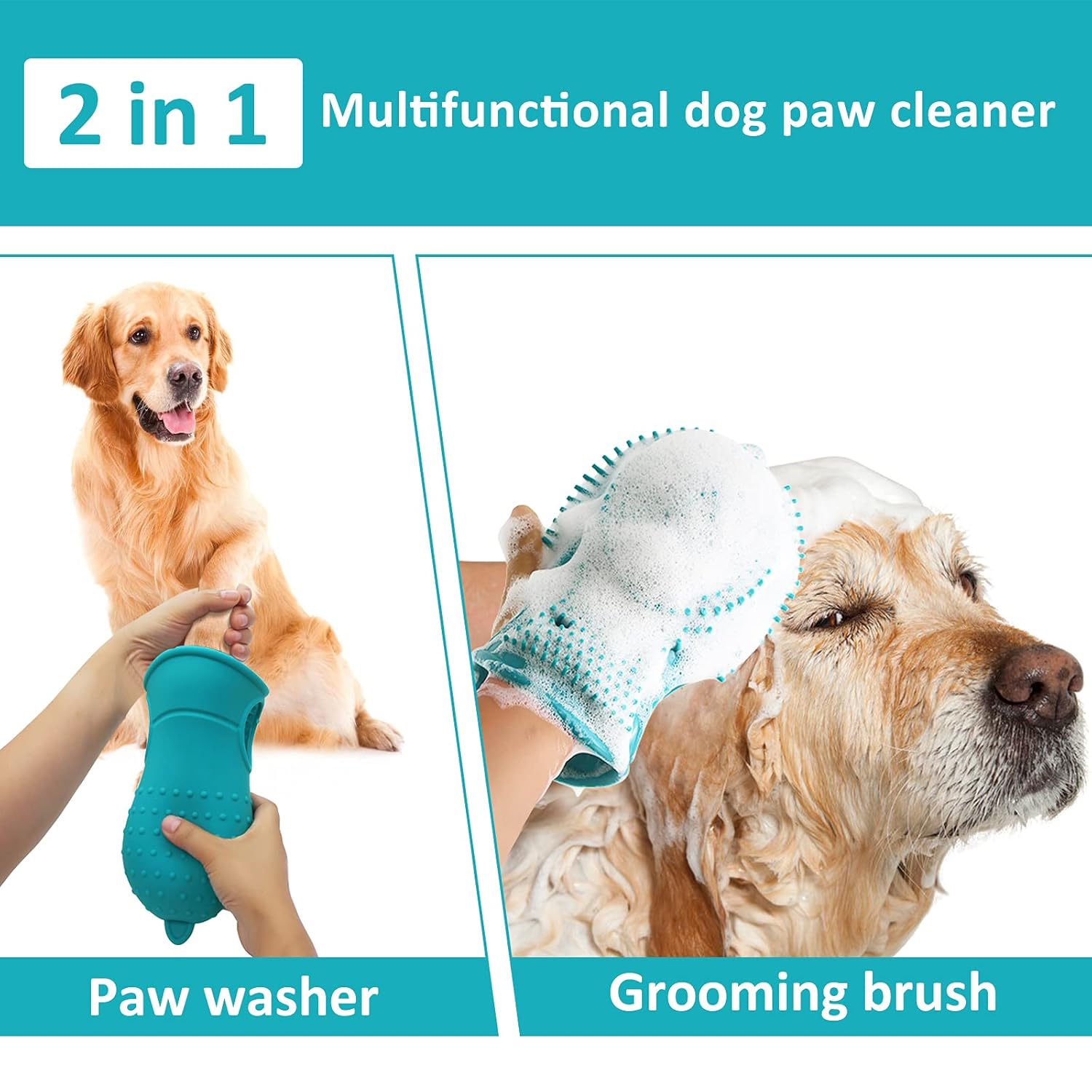 Paw-some Portable Muddy Paw Spa for Your Sloppy Pup!