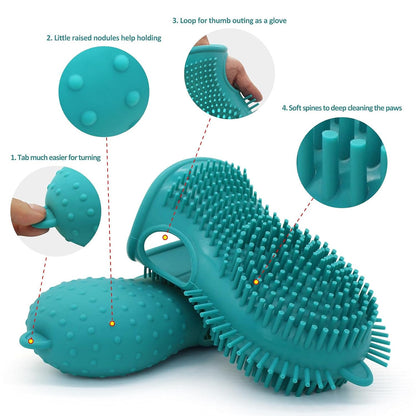 Paw-some Portable Muddy Paw Spa for Your Sloppy Pup!