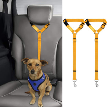 Petopolis RoadSafe™ 2-Pack Bungee Dog Seat Belts