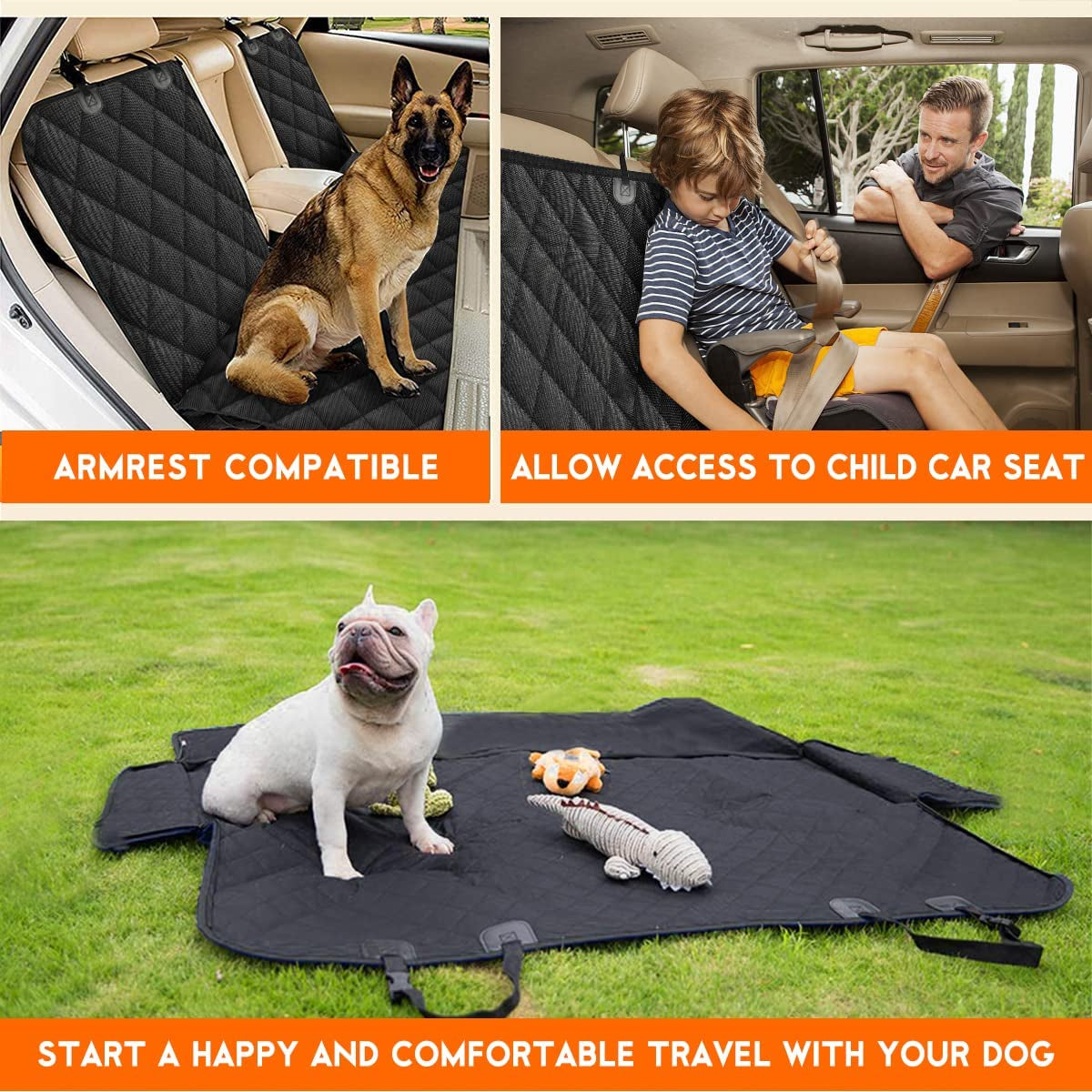 Dog Car Seat Cover.