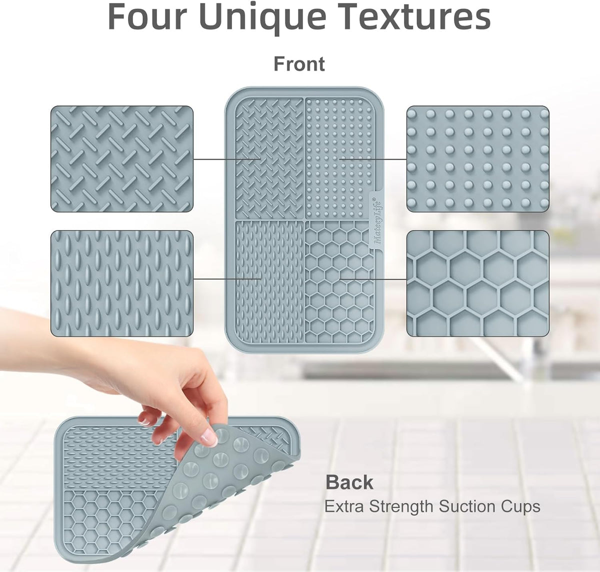 Petopolis Lick & Chill™ 2-Pack Slow Feeder Mats