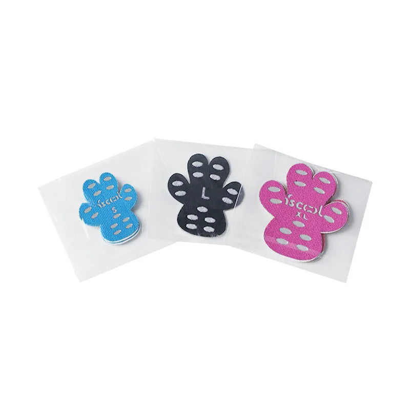 Protect Your Pup's Paws with Our Black Anti-Slip Booties - Disposable Self-Adhesive Socks for Dogs!
