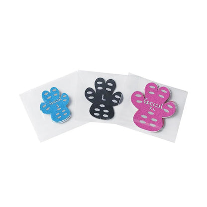 Protect Your Pup's Paws with Our Black Anti-Slip Booties - Disposable Self-Adhesive Socks for Dogs!