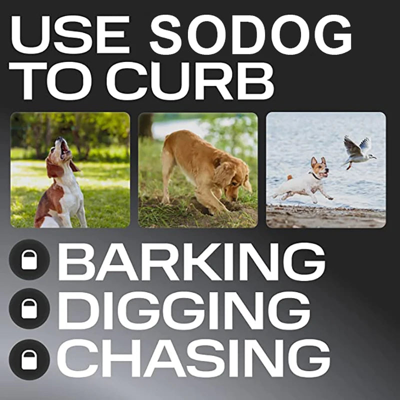 Revolutionary Ultrasonic Dog Bark Control Device - Rechargeable & Humane Training Solution