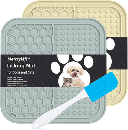 Petopolis Lick & Chill™ 2-Pack Slow Feeder Mats